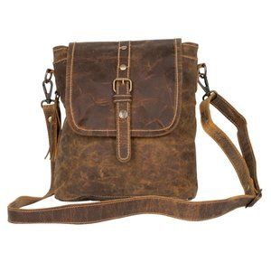 Myra - Brown Beauty Leather Bag